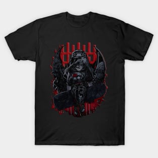 Sad Metal Girl Anime T-Shirt